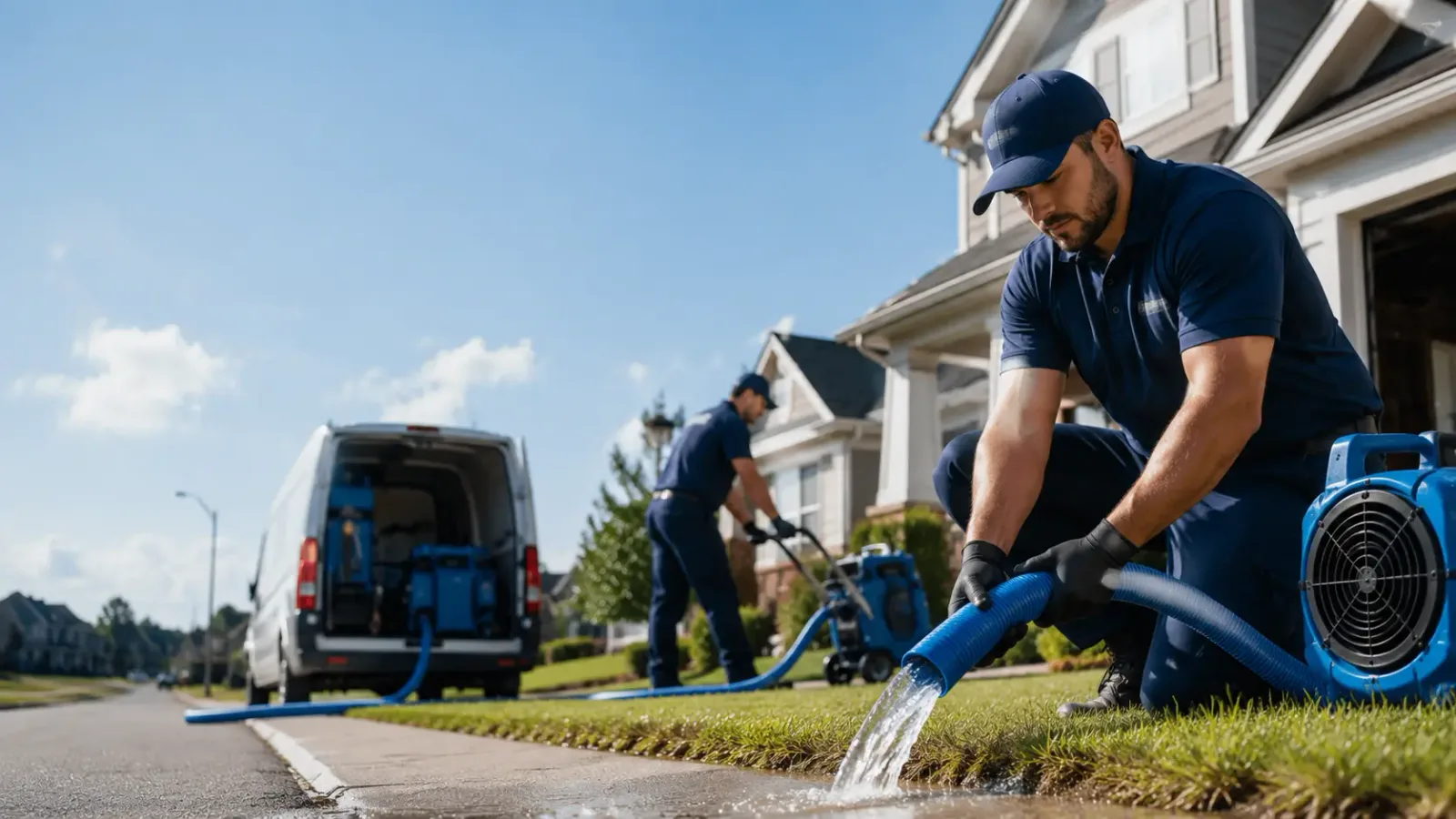 Flood Damage Restoration in Cooks, MI